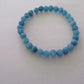 Blue bracelet (small beads)