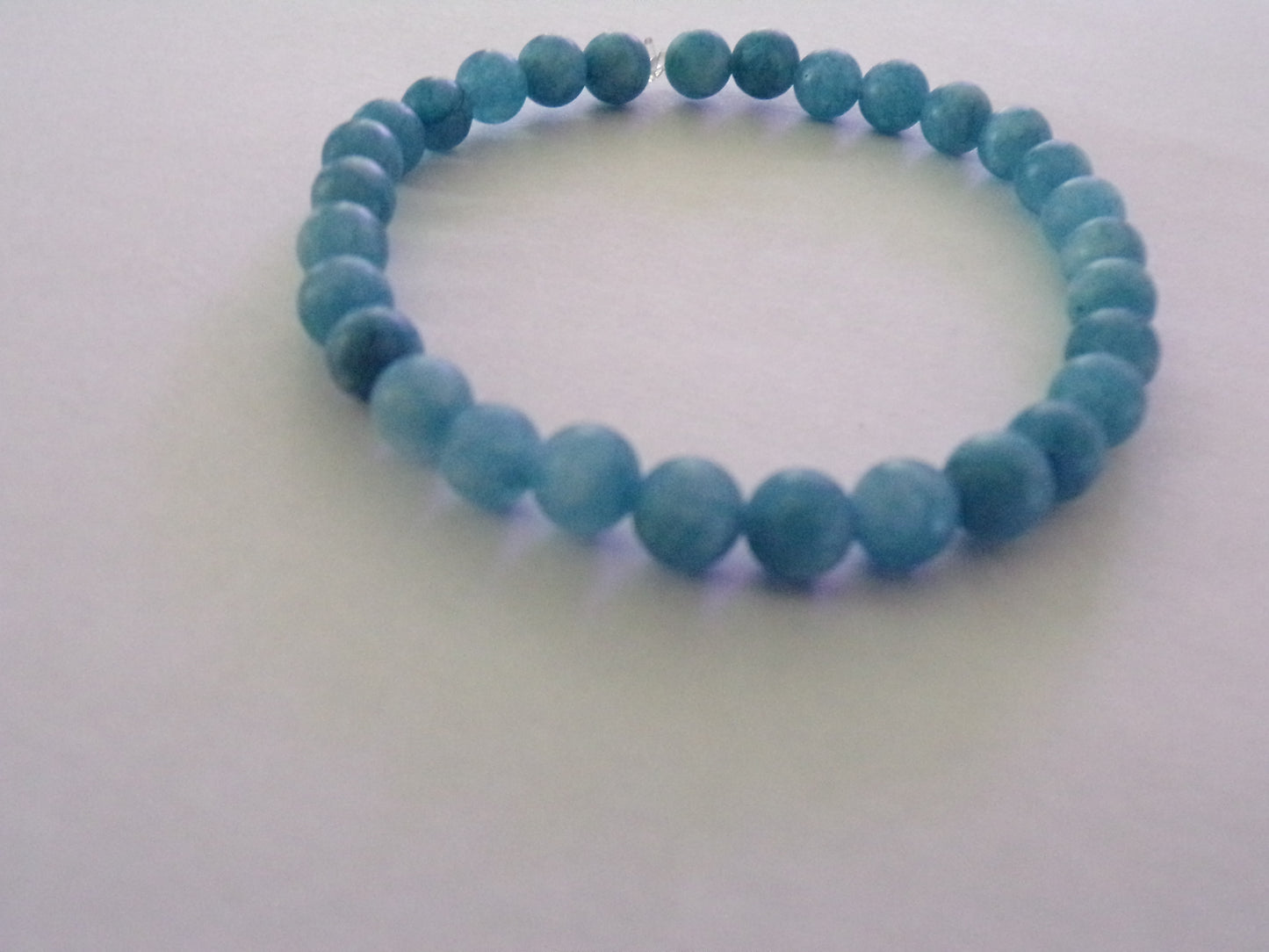 Blue bracelet (small beads)