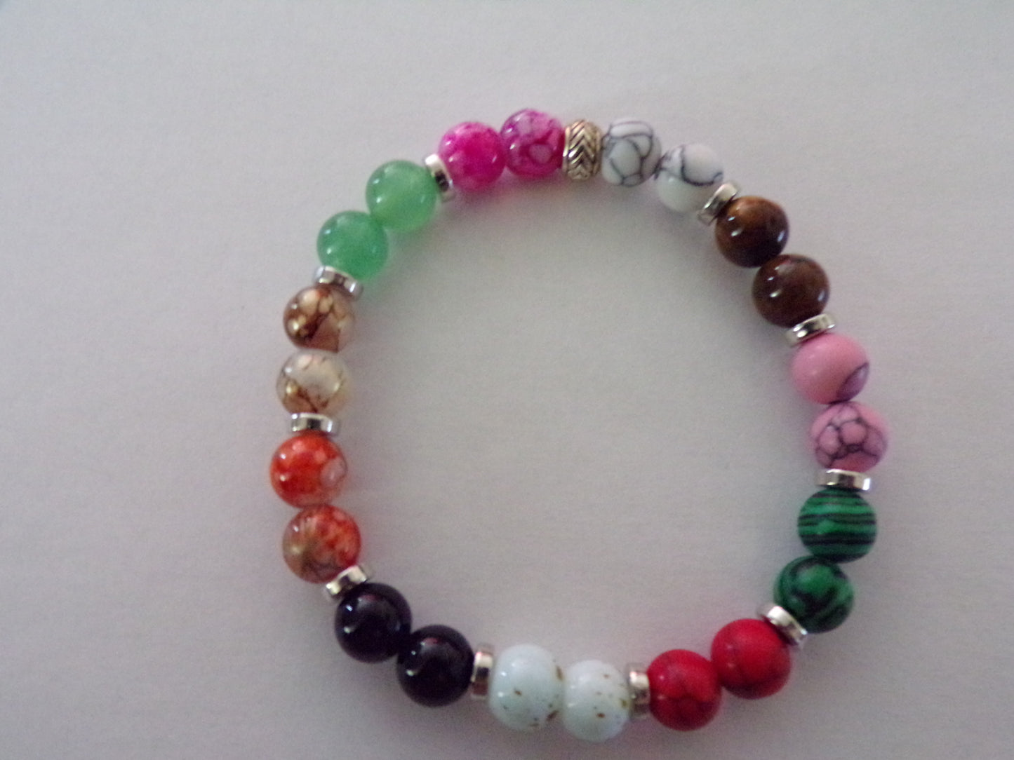 7 Chakra Necklace and Bracelet set