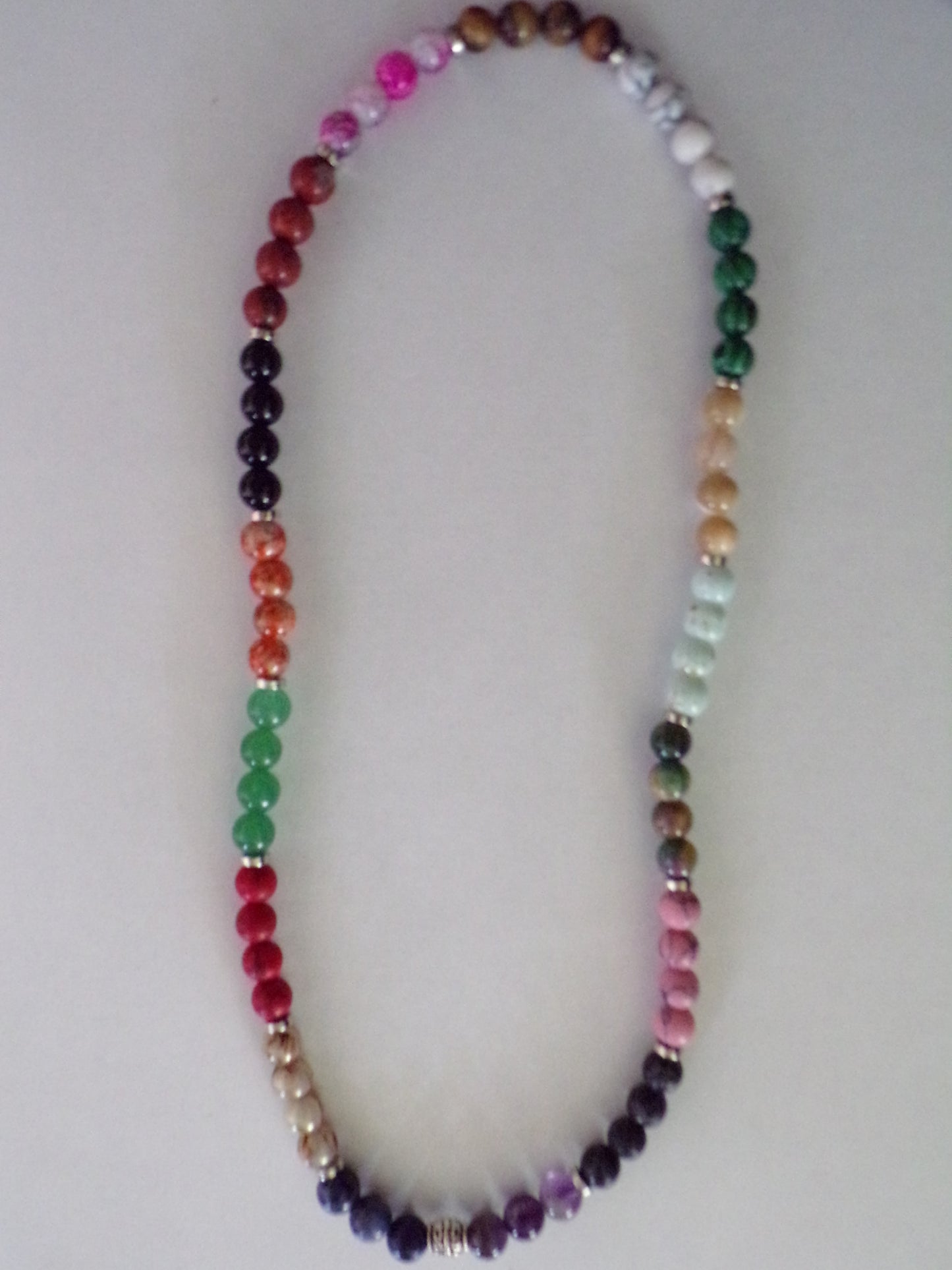 7 Chakra Necklace and Bracelet set