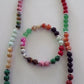 7 Chakra Necklace and Bracelet set