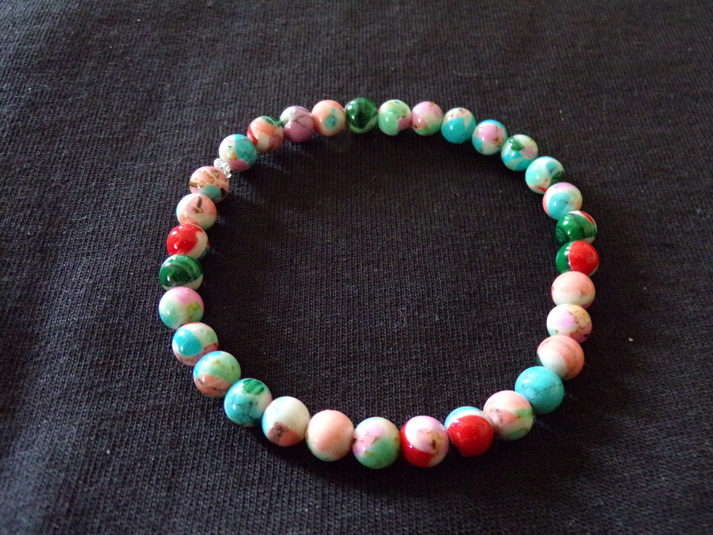 Floral Bracelet (small beads)