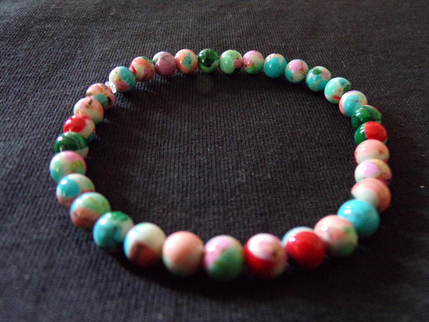 Floral Bracelet (small beads)