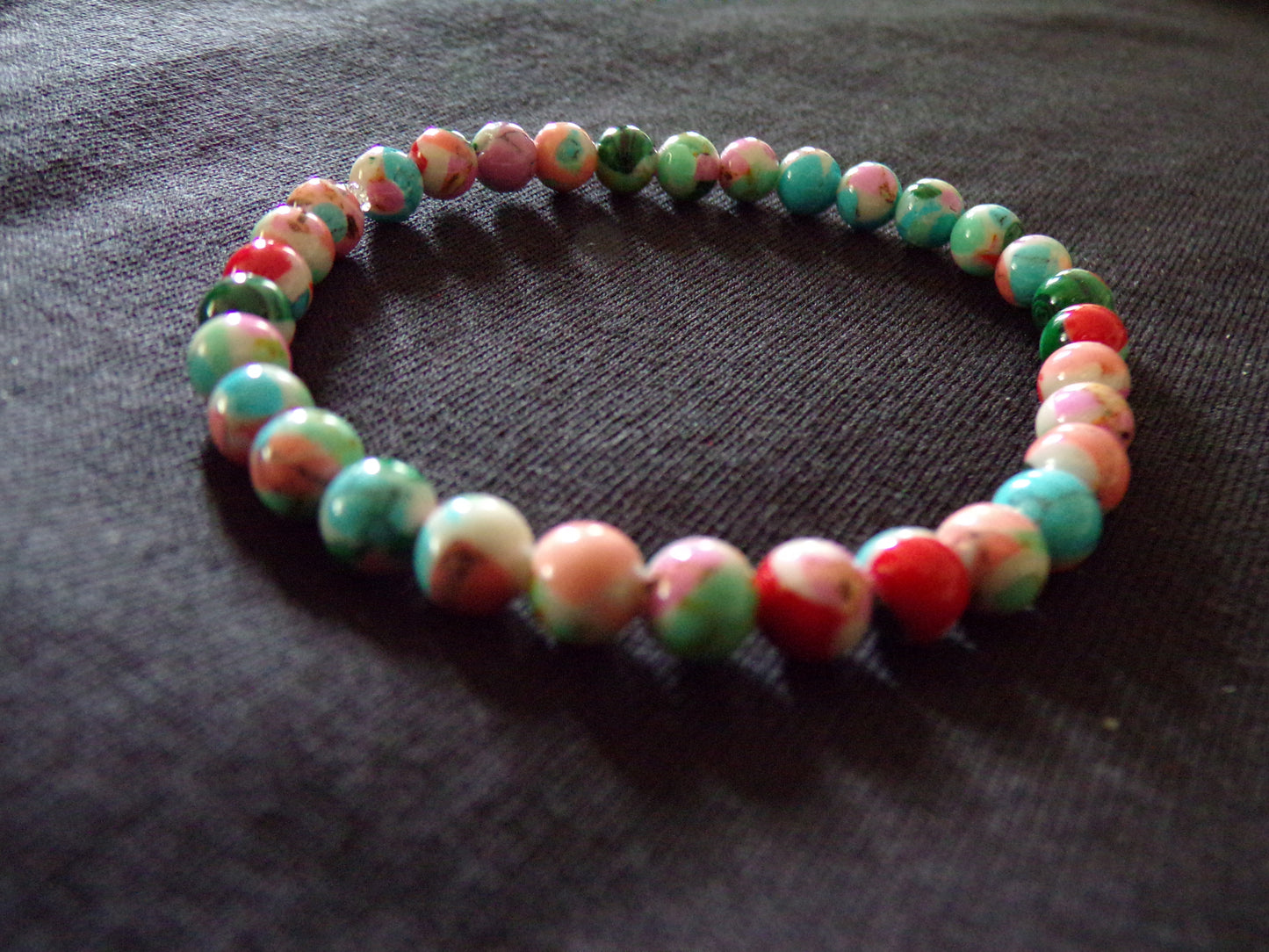 Floral Bracelet (small beads)