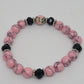 Pink Magnesite bracelet