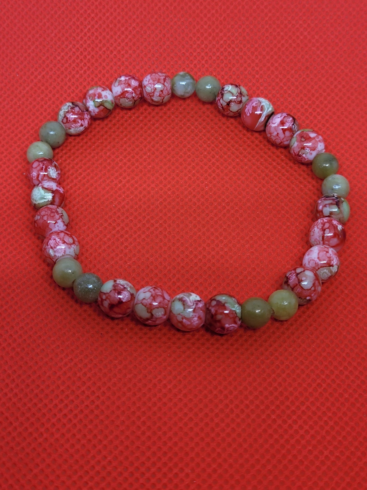 Red Imperial Jasper bracelet 2