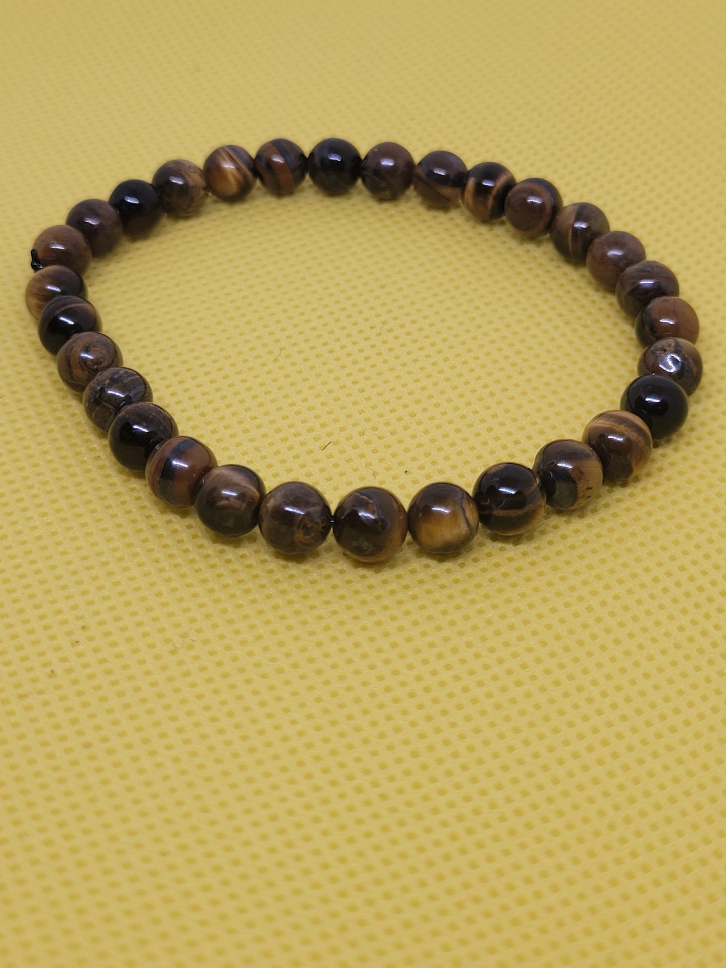 Tiger Eye bracelet (small beads)