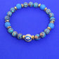 Blue/Gold Evil Eye Bracelet 2