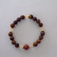 Tiger Eye bracelet with crystal spacers