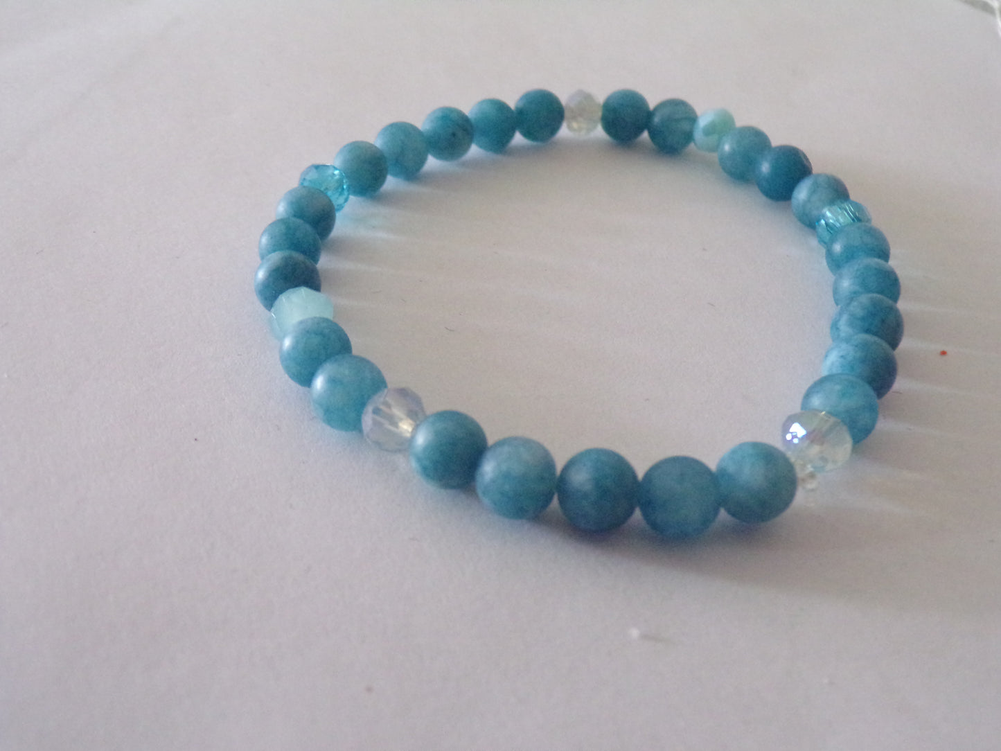 Blue bracelet 2 (small beads)