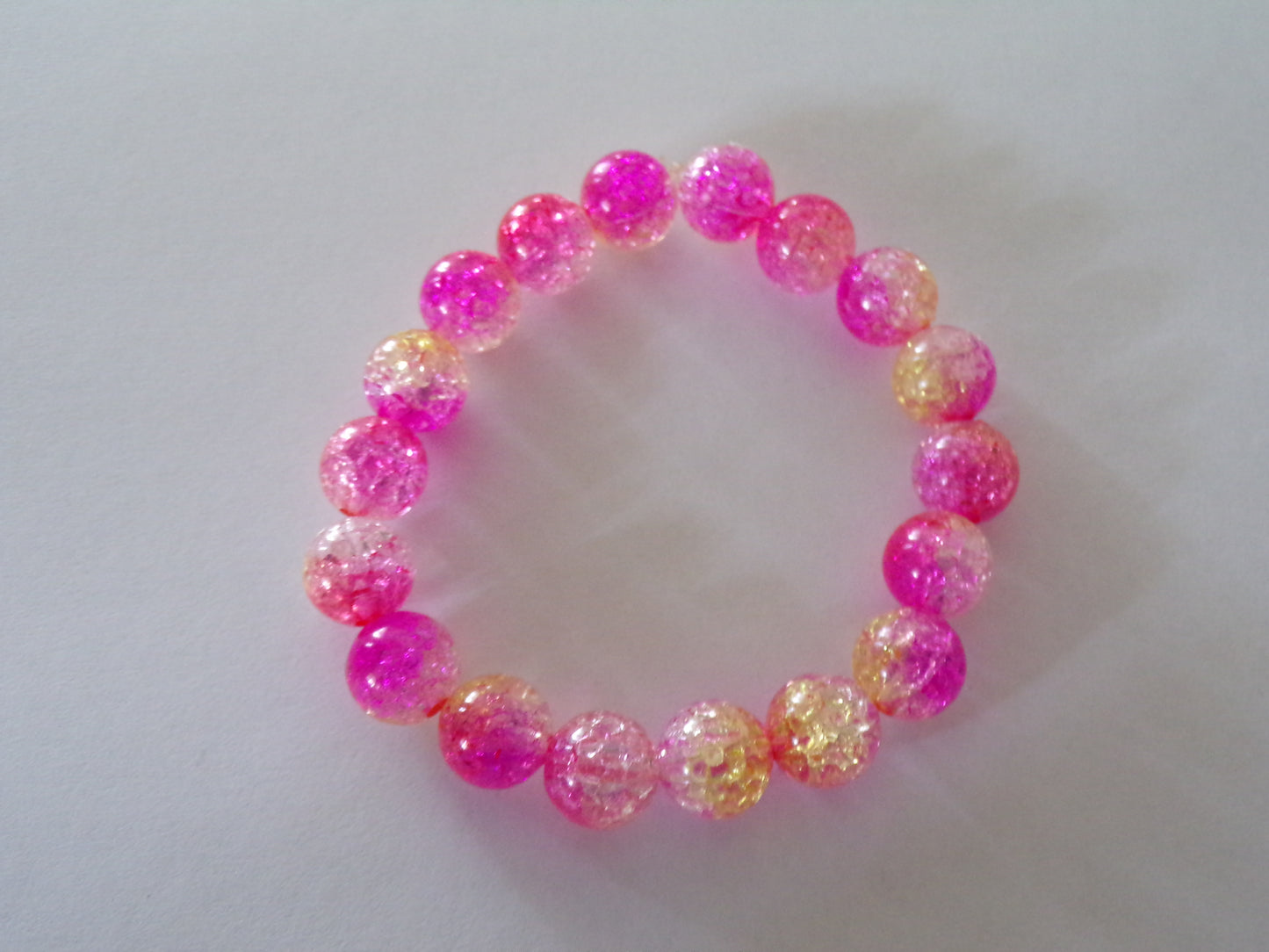 Kids Pink/Yellow bracelet