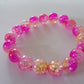 Kids Pink/Yellow bracelet