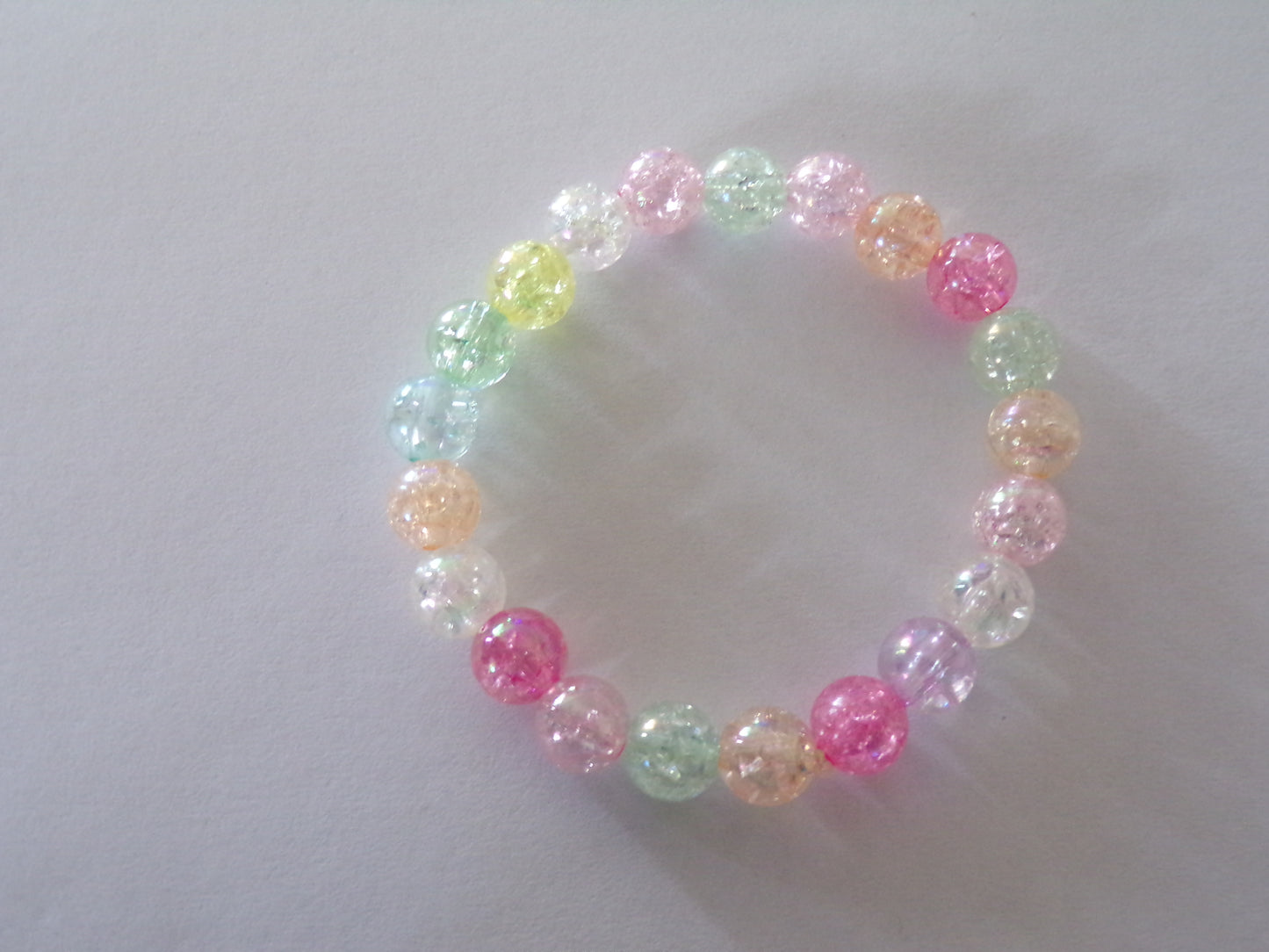 Toddler's multicolor bracelet