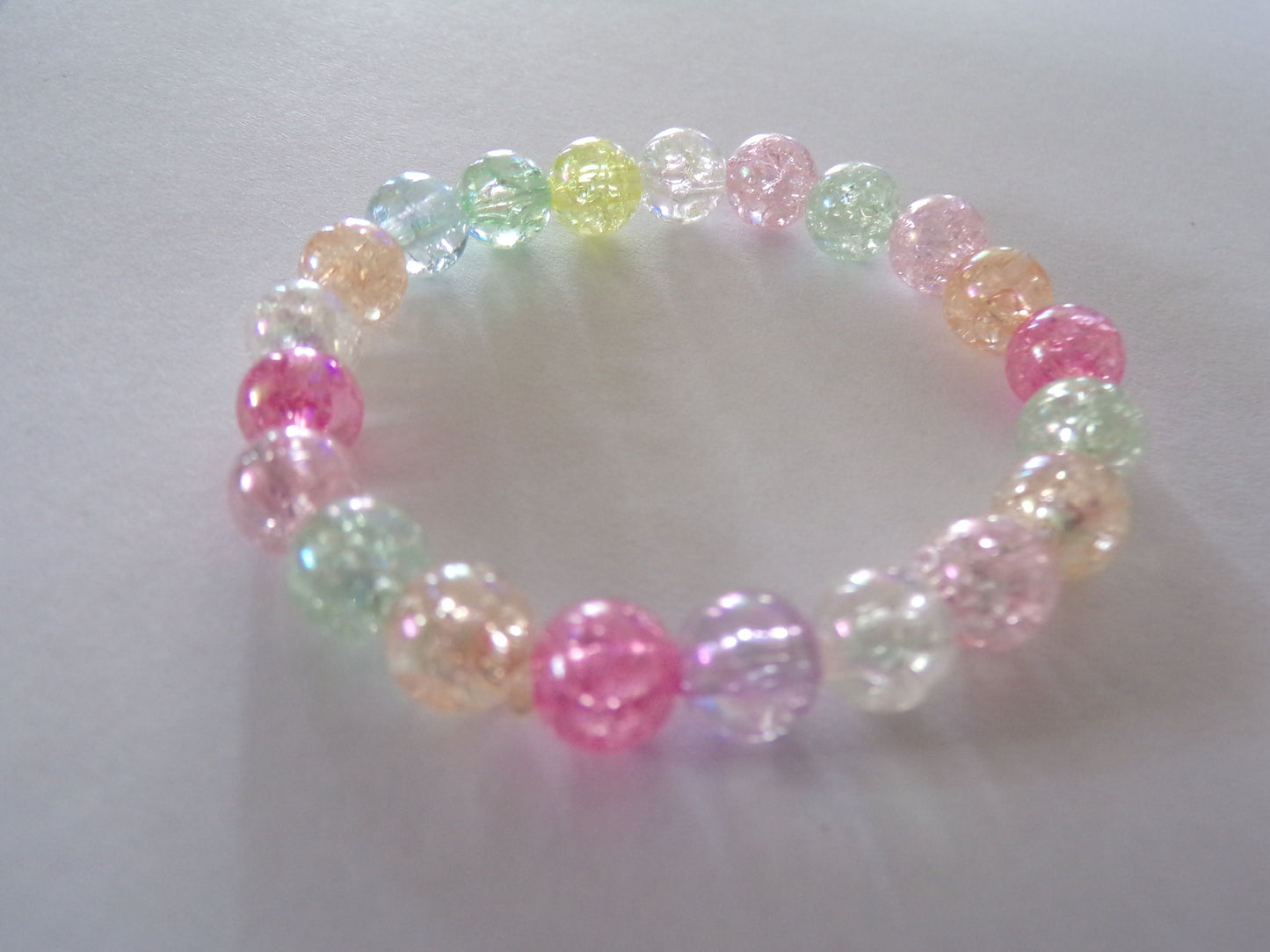 Toddler's multicolor bracelet